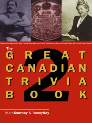 cover image of The Great Canadian Trivia Book 2
